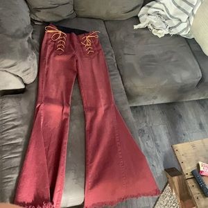 Judith March High Waisted Flare Jeans